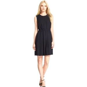 Kate Spade Crepe Fit and Flare Dress in Black - Size 6
